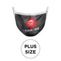 Plus Size 4 Ply Sublimated Polyester Mask
